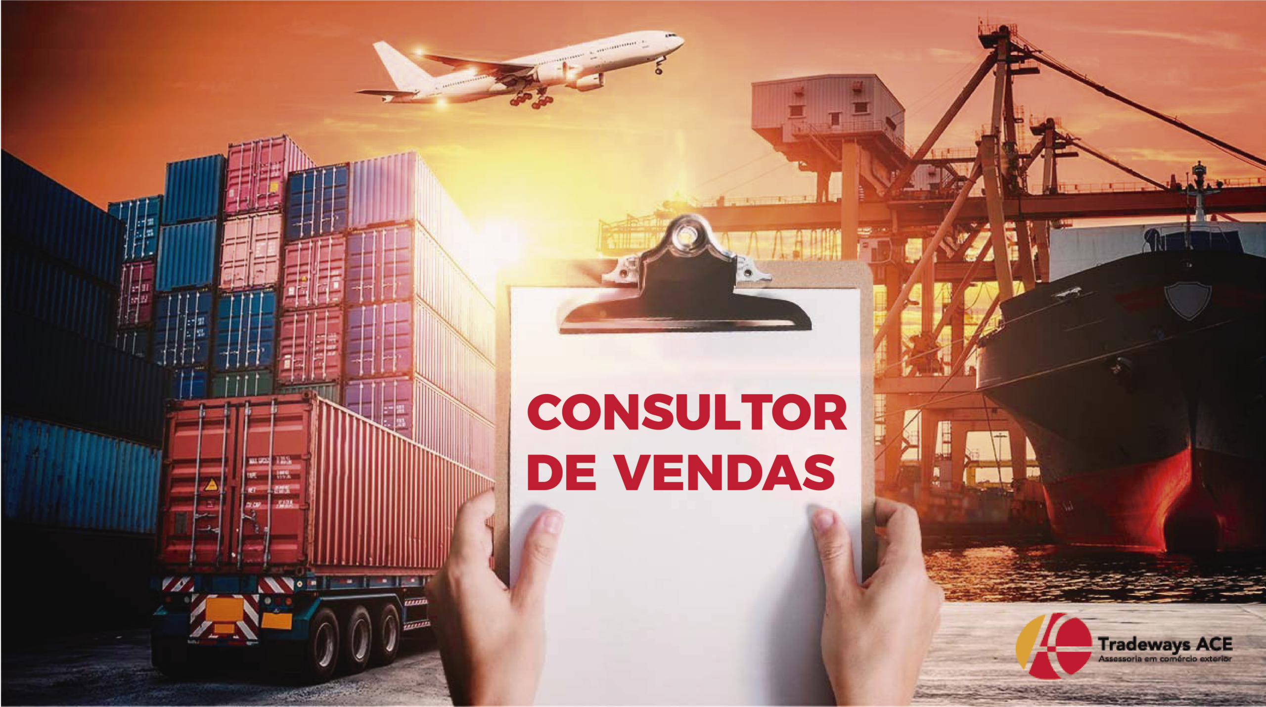 Vaga aberta para Consultor de Vendas. Venha fazer parte do nosso time!